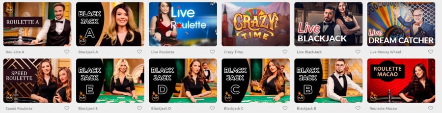 Cadoola Live Casino